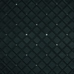 Panel CR CRISTAL ROMBO 85 Nero matt Silver samoprzylepny