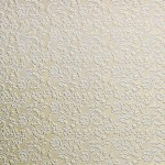 Panel LL FLORAL White Gold matt